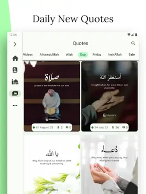 Islamtics android App screenshot 2